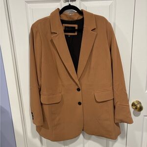 Eloquii Camel Blazer